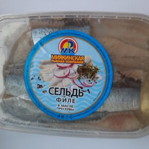 Филе сельди в масле, МРК, 500 гр.